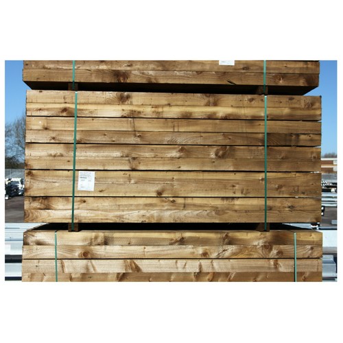 Railway sleepers brown - ,
