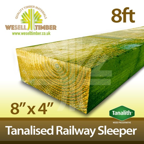 Railway sleepers green - railway,