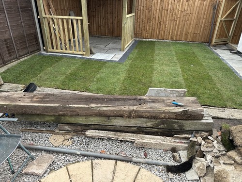 Railway sleepers - 4,