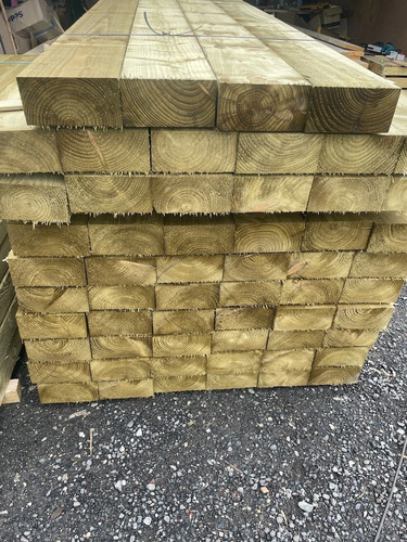 New pressure treated garden - new,