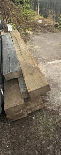Wooden sleepers railway - -,