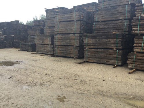 Reclaimed pine railway - pine,