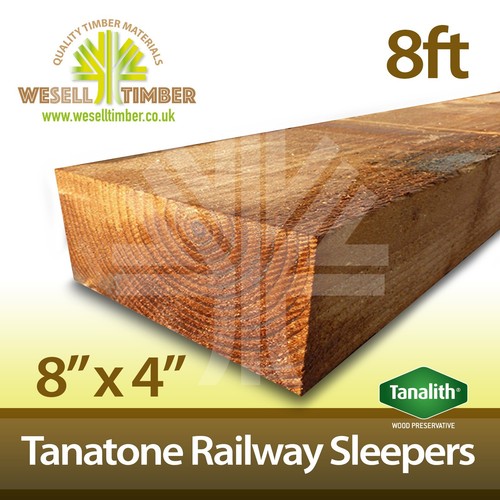 Railway sleepers brown - railway,
