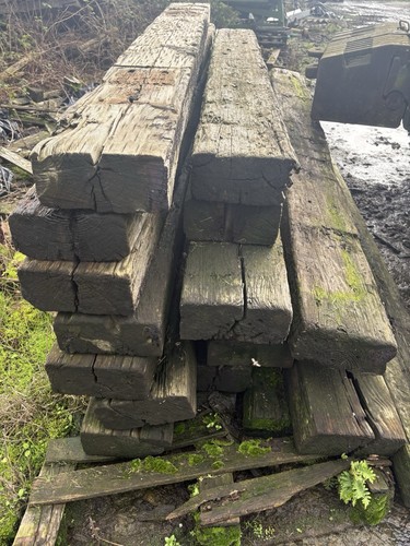 Used railway sleepers - used,